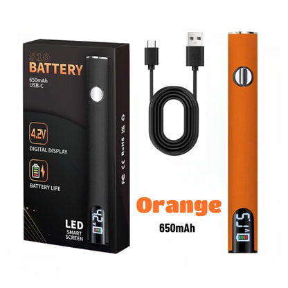 Kit Cautín Recargable USB (Batería Varilla Conector 510) Display LED, Voltaje Ajustable 3 Niveles, Herramienta DIY Reparación