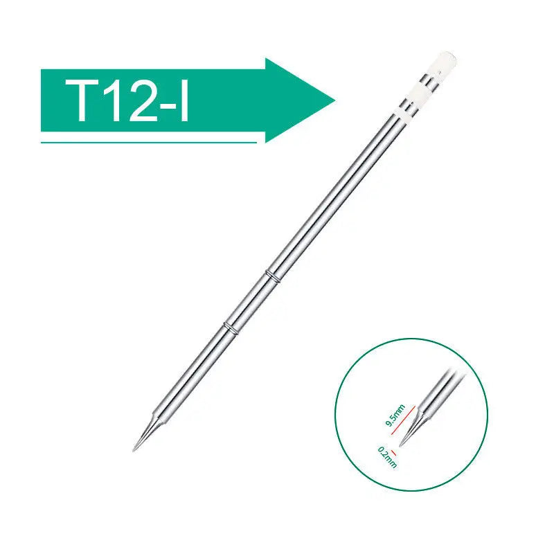 T12 Electric Copper Soldering Iron Tips T12-K B2 BC1 ILS BCF2 D16 KF For Hakko fx951 DIY Welding Head Soldering Station Kits