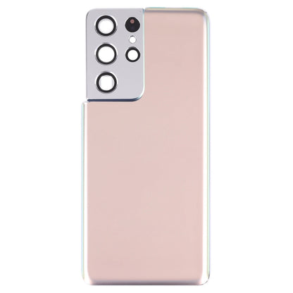 Tapa Trasera Batería con Cubierta Lente Cámara para Samsung Galaxy S21 Ultra 5G (Repuesto Reparación Teléfono)