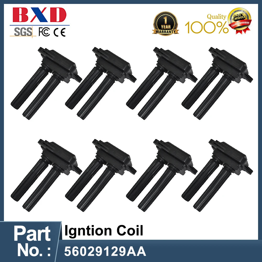 Bobina Encendido 56029129AA / UF-504 para Chrysler/Dodge/Jeep (300, Aspen, Magnum, Ram 1500, etc.) - Lote 1/4/8 Piezas