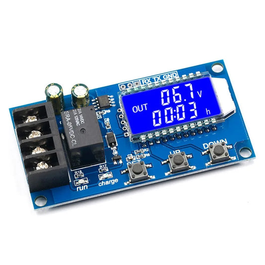 Módulo Control Carga Batería Litio XY-L10A 6-60V 10A Switch Protección Sobrecarga