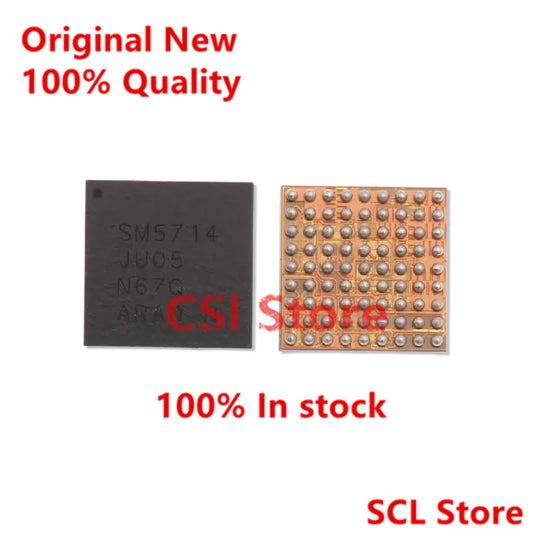 Circuito Integrado (IC) Carga SM5713 / SM5714 para Samsung A8S(G8870)/A12(A125)/A22/S10/S10+/A40(A405)/A50(A505/A507)/A60 (1-10 Unidades)