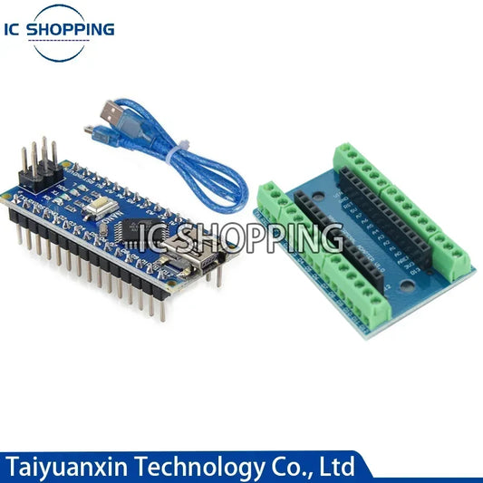 Placa Microcontrolador Mini Nano V3.0 (ATmega328P/168P, 16MHz, CH340) para Arduino