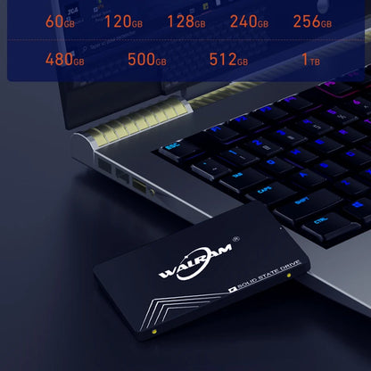 Disco Estado Sólido (SSD) Walram SATA3 240GB para Laptop/Desktop