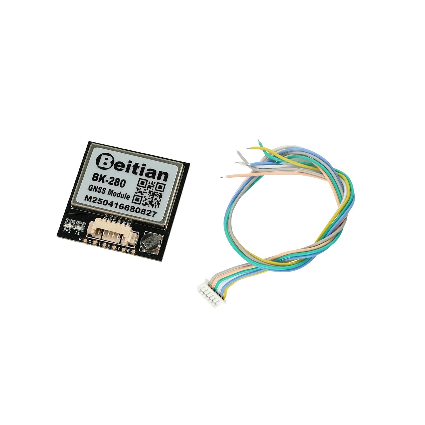 Módulo GNSS Dual Beitian BK-280 G-MOUSE (GPS/GLONASS, Flash M9140-KB, Cable 1.25-6P) para Arduino/RC/RPI/Drones