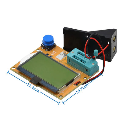 Tester Transistor LCR-T4 - Medidor ESR, Diodo, Triodo, Capacitancia, SCR, Inductancia (Nuevo)