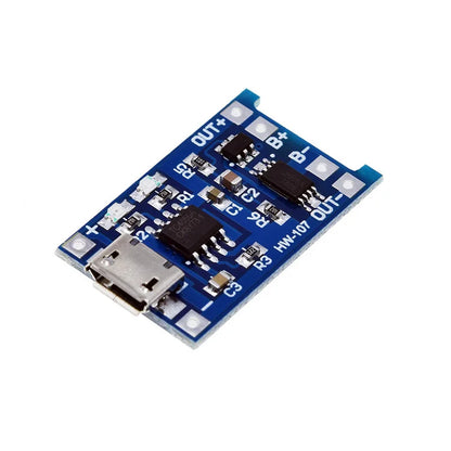 DIY Type-C Micro USB 5V 1A 18650 TP4056 Lithium Battery Charger Module Charging Board With Protection Two-in-One