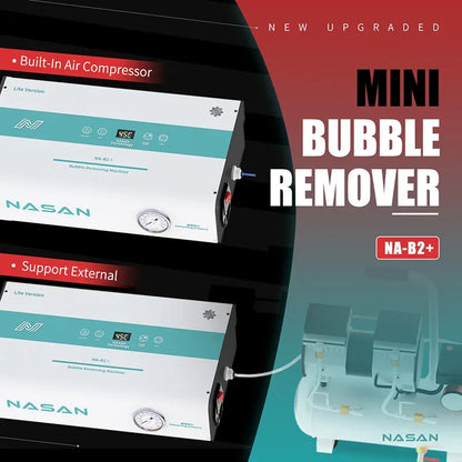 Máquina Laminadora Vacío Nasan NA-SUPA Lite + Removedor Burbujas NA-B2 + Separador NA-SP23 Ultra para Pantalla LCD Plana/Curva Reparación