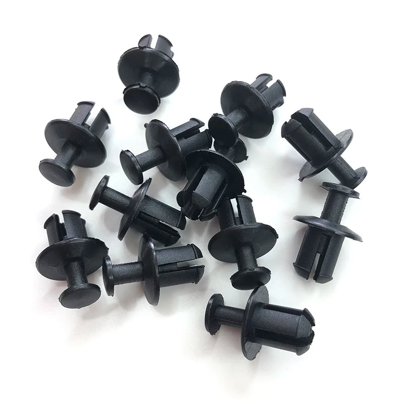 Clips Retenedores Remache Cubierta Ventilador para BMW E30/E31/E32/E34/E36/E38/E39/E46/E53 X5 (Ref. 17111712963) (20 Unidades) (Nota: Verificación producto basado en handle)