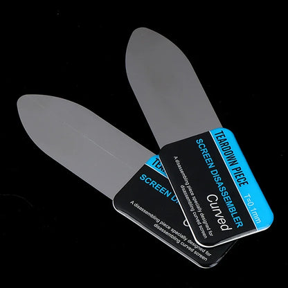 Herramienta Metálica Spudger Palanca Apertura Pantalla LCD Curva Teléfono Móvil (Ultra Delgada Flexible Desmontaje) (1 Unidad)