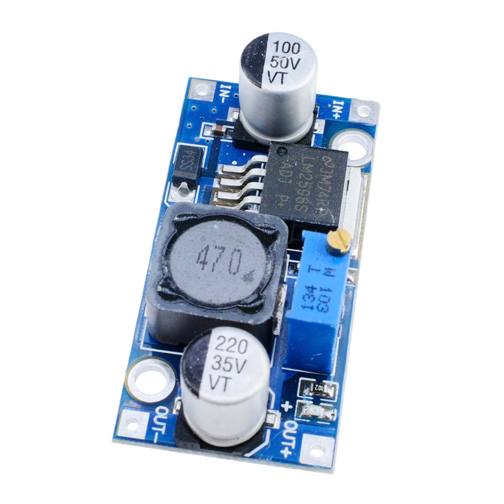 Módulo Convertidor Buck Ajustable LM2596 DC-DC 3.2V-35V a 1.25-35V Power Supply Step-Down