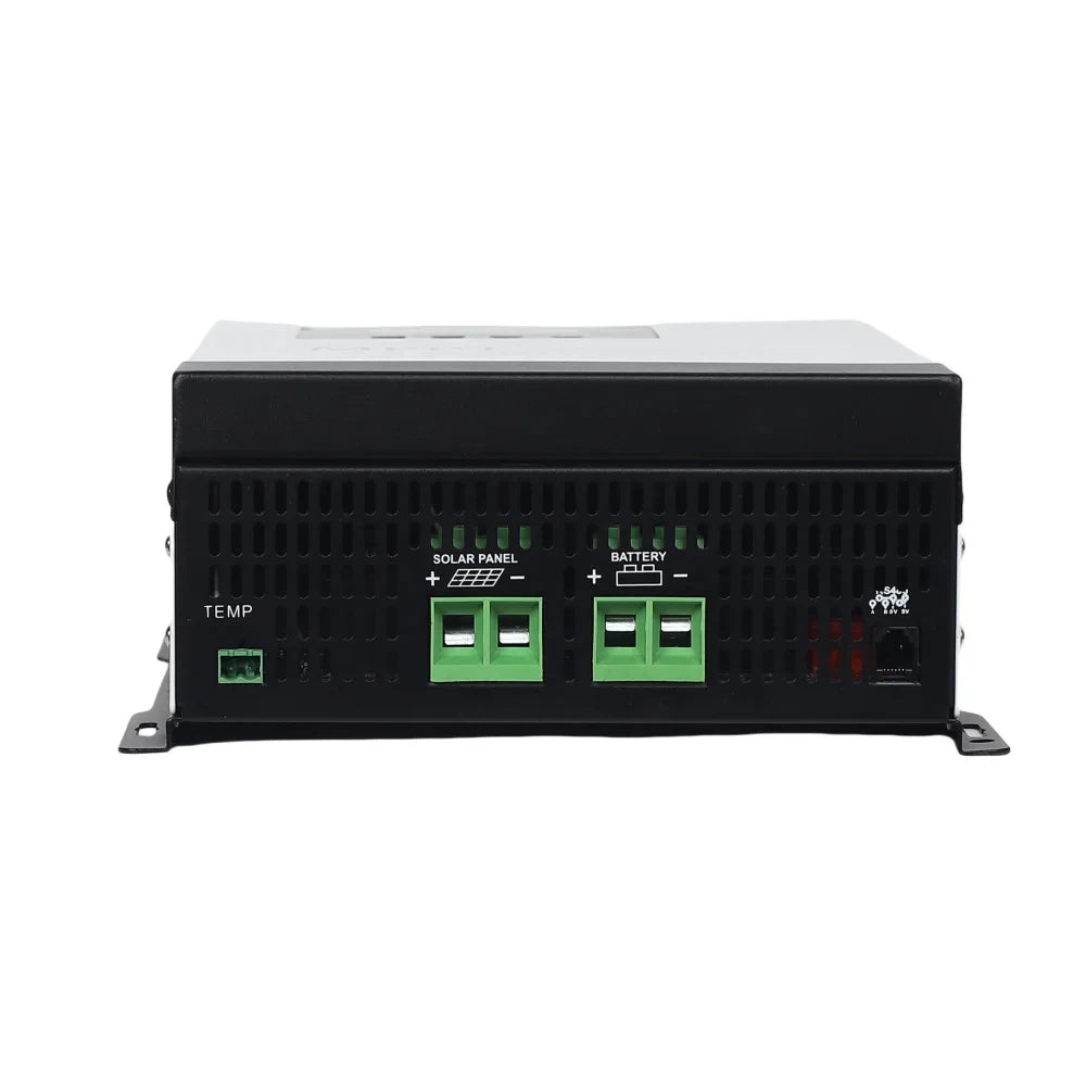 Controlador Carga Solar MPPT 30A-120A Auto 12V-96V Max PV 230V Sistema Panel Solar para LiFePO4/Litio/Plomo-Ácido/Gel