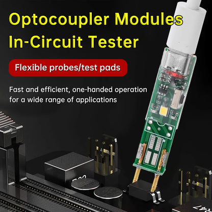 Tester Optoacopladores 4-Pin (v3.0-v6.0) Herramienta Prueba Online Reparación Electrónica Interface USB-C/Micro-B