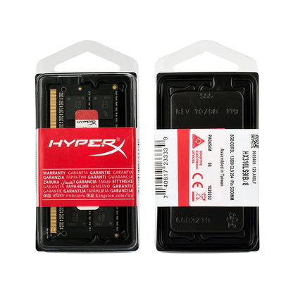 Memoria RAM HyperX Laptop DDR3/DDR3L (4GB/8GB, 1333/1600/1866MHz) SODIMM PC3-12800/PC3-14900 Doble Canal Notebook