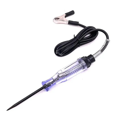 Tester Circuito Voltaje Automotriz (6V/12V/24V) - Pluma Prueba Digital DC Larga con Luz y Display