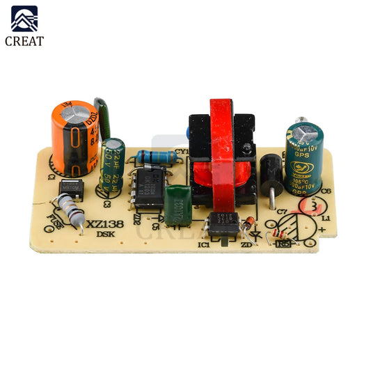 Módulo Fuente Alimentación Switching AC-DC 100-240V a 5V 2.5A (2500mA) Placa Desnuda SMPS Reparación