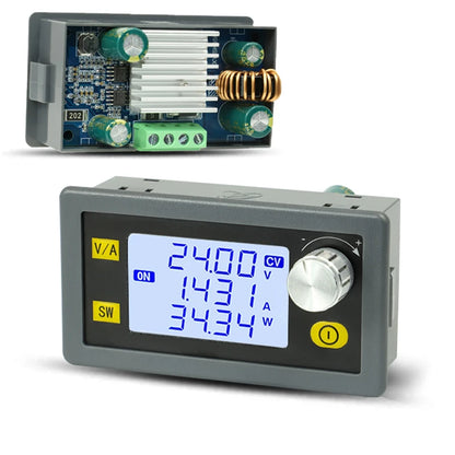 Módulo Convertidor Buck-Boost SK35H CC/CV 0.6-30V 4A Fuente Laboratorio Ajustable DC-DC
