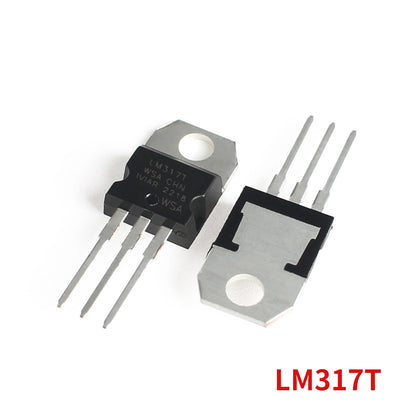 Kit Regulador Voltaje IC TO-220 (LM317T, L7805CV-L7824CV) (5-50 Unidades)