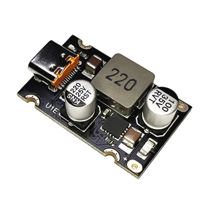 Módulo Carga Rápida PD 65W USB-C Soporta PD3.1/QC3.0/SCP/PPS para Arduino DC 8-30V