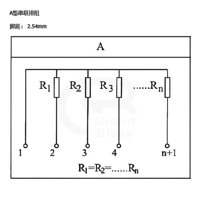 10pcs Exclusion Network Resistor Array 4PIN 5PIN 6PIN 7PIN 8PIN 9PIN 10PIN DIP4 DIP5 DIP6 DIP7 1K 4.7K 10K A102J A103J A472J