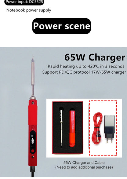 Pine64 CN Version Pinecil V1 Soldering Iron Portable Programable Welding Tools Adjustable Temperature Digital Solder Station