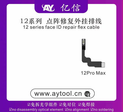 AY A108 BOX Face ID Programmer For iPhone X-15 Pro Max Dot Matrix Projector Repair True Tone Fix Battery Health Data Change Tool