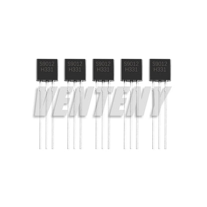 Kit Surtido Transistores BJT TO-92 - 10 Valores (A1015, BC327/337, C1815, S8050/8550, 2N2222/2907) (Total 200 Piezas)