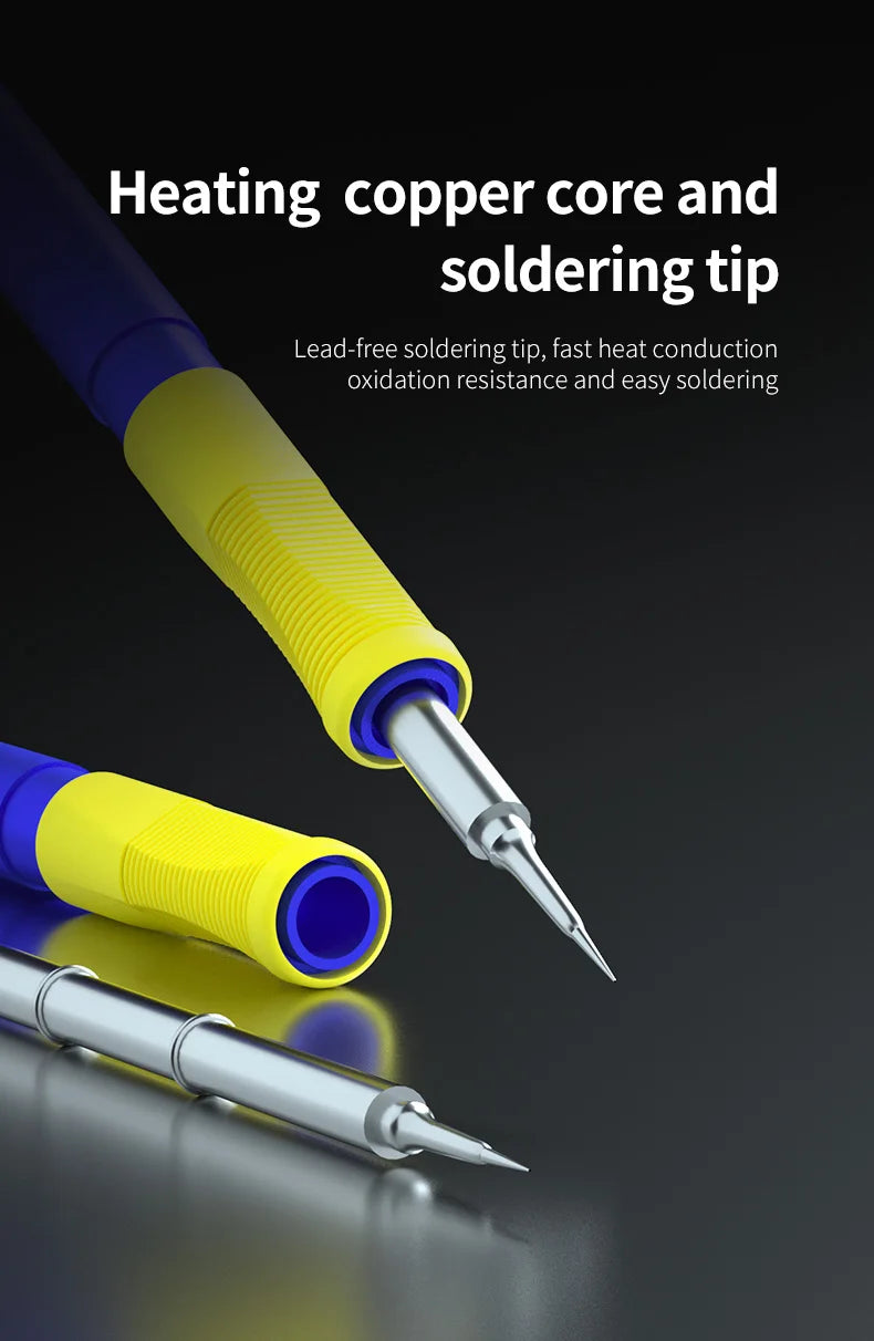 MECHANIC T12 Pro Soldering Station - Intelligent LED Digital Display Anti-Static Thermostat Heating Repair Welding Tool