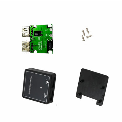 Regulador Voltaje Panel Solar Single/Dual USB 5V 2A/3A Power Controller Reconocimiento Inteligente