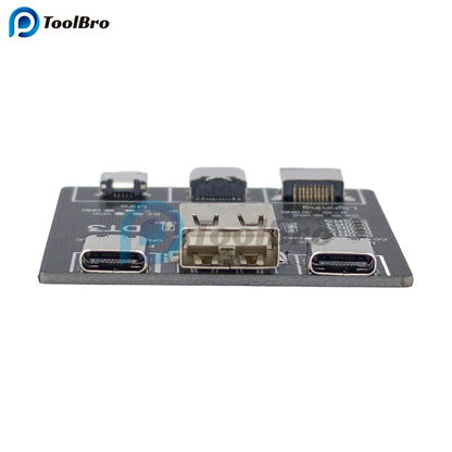 Placa Detección Cables DT3 (Tipo-C/Micro USB/Lightning) - Tester Carga Rápida para iOS/Android