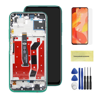 Super AMOLED Display For Huawei P40 Lite LCD Touch Screen Digitizer Assembly With Frame Display Replacement For Nova 6 SE LCD
