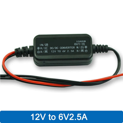 Módulo Convertidor Buck DC 12V a 3.3V/4.2V/5V/6V/7.5V/9V Step-Down No Aislado con Protección