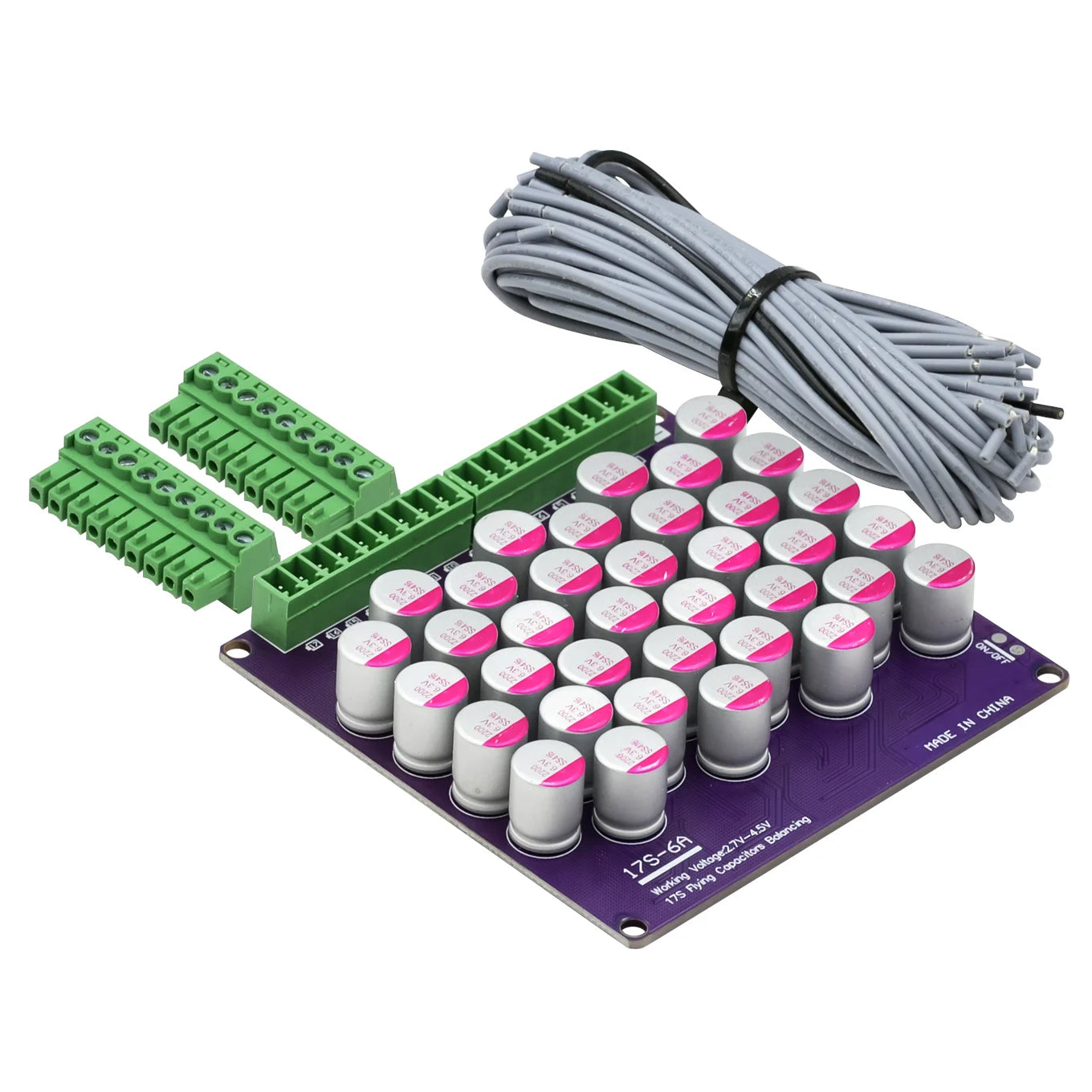 3S 4S 5S 6S 17S 6A High Current Li-ion Lithium Battery 18650 Charger Protection Board Module Active Equalization