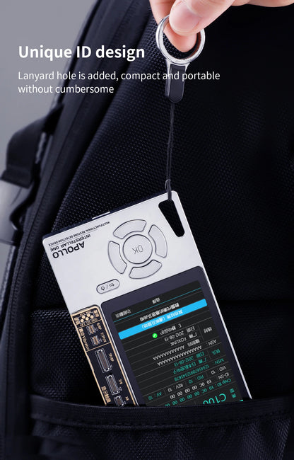 Qianli Apollo interstellar One For iPhone Fixed Photosensitive Original Color Data Line Detection Battery Code Read And Write