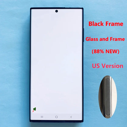 Pantalla 6.8" Super AMOLED con Marco y Digitalizador Táctil para Samsung S22 Ultra 5G (S908/S908U/S908B) (Con Defecto Estético)