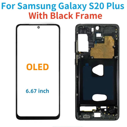 Pantalla LCD Super OLED S20 + para Samsung Galaxy S20 Plus lcd G986B G986U G985F/DS pantalla táctil LCD con montaje de digitalizador de marco