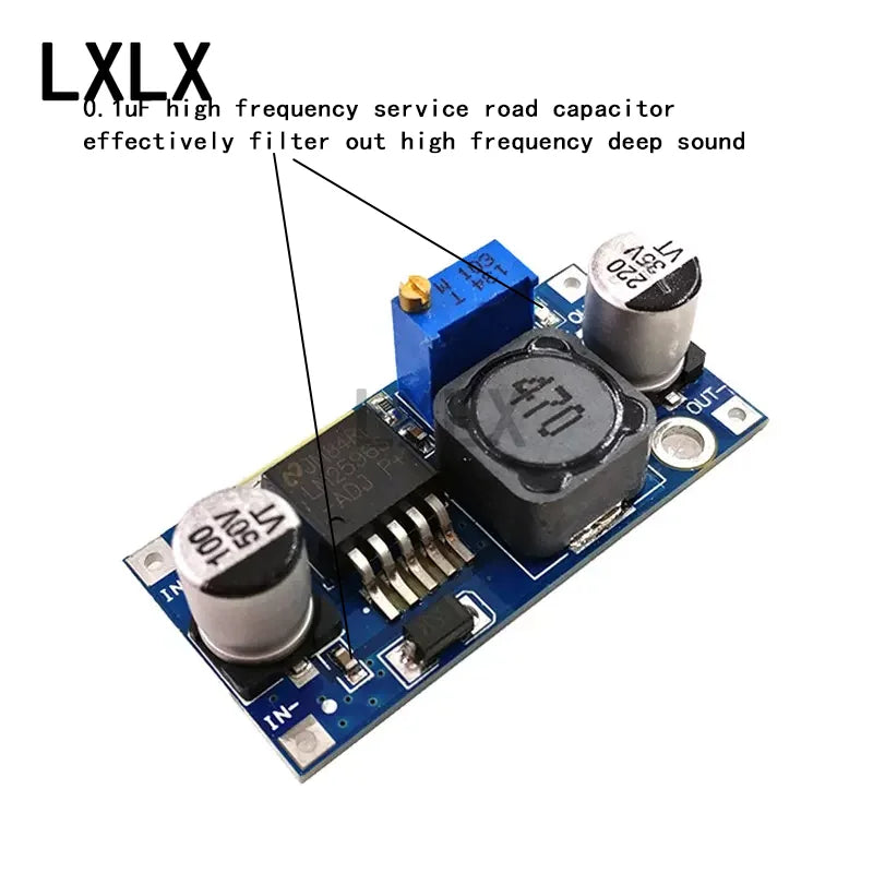 Lote 10 Pcs Módulo Convertidor Buck LM2596 DC-DC 3.0-40V a 1.5-35V Step-Down