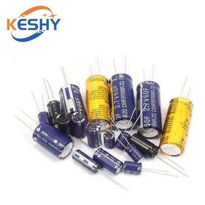 Supercapacitores Farad 2.7V - Varios Valores (0.5F a 60F)