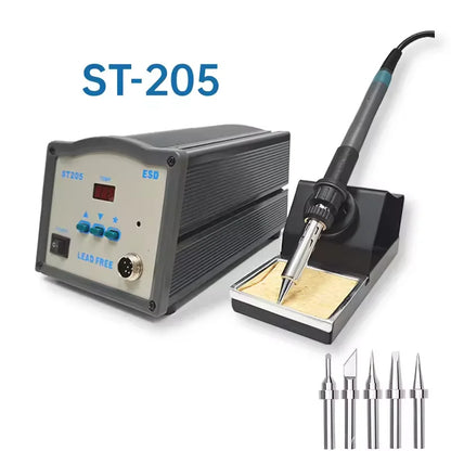 Universal Quick 205H Soldering Station 150W Lead-Free High Frequency Digital Rework Station With 500 Series Soldering Iron Tips