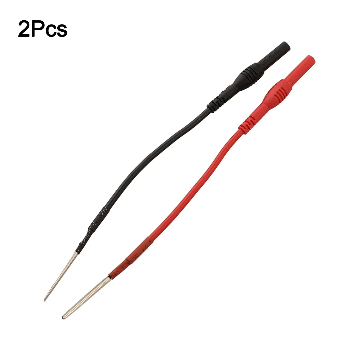 Adaptador Cable Flexible (x2) Banana Hembra 4mm - Sonda Trasera Silicona para Multímetro