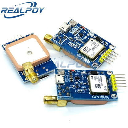 Módulo GPS NEO-6M / NEO-7M / NEO-8M (Micro USB) para Posicionamiento Satelital Arduino/STM32/C51