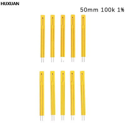 Termistor NTC Película Fina MF5B SMD B3950 10K/50K/100K Ohm 1% (Largo 2.5/5cm) - Lote 10 Piezas