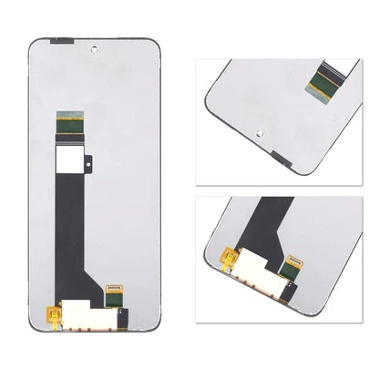 6.5" OEM LCD For Motorola Moto G13 G23 G53 G73 E13 XT2335-2 Display Touch Screen Digitizer Replacement With Frame