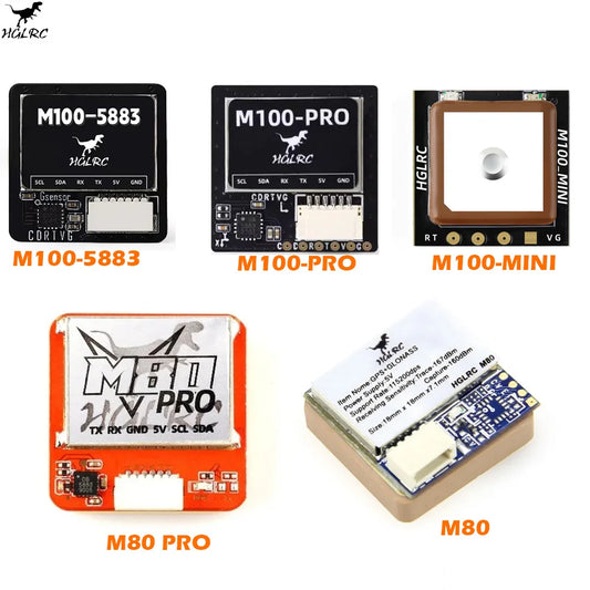 Módulo GPS HGLRC M100-PRO / M100-5883 / M100 MINI / M80 PRO / M80 para Drones RC FPV Racing Quadcopter Freestyle