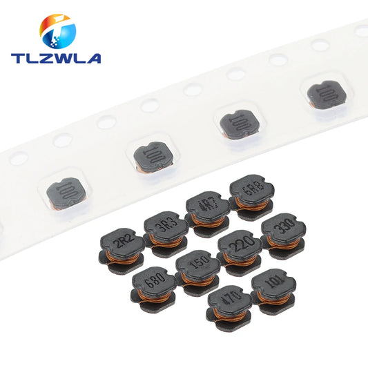 Inductor Potencia SMD CD32 Cobre - Varios Valores (2.2uH a 100uH) - Lote 10 Piezas