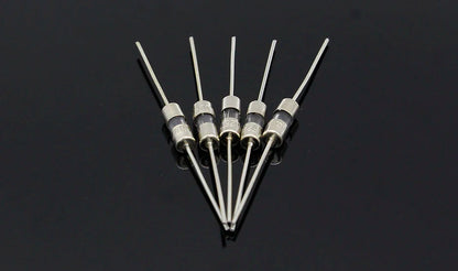 50pcs/lot 3*10mm 5 Values FUSE Assorted Kit M125 With Pin Electronic Components 0.5A 1A 2A 3A 5A