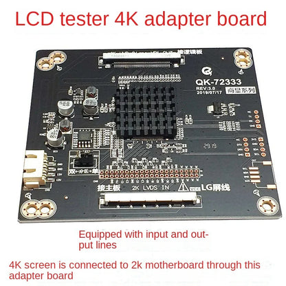 Tester Universal LCD/LED TV/Monitor (8va Gen) 2K/4K - Herramienta Detección Pantalla Puntos