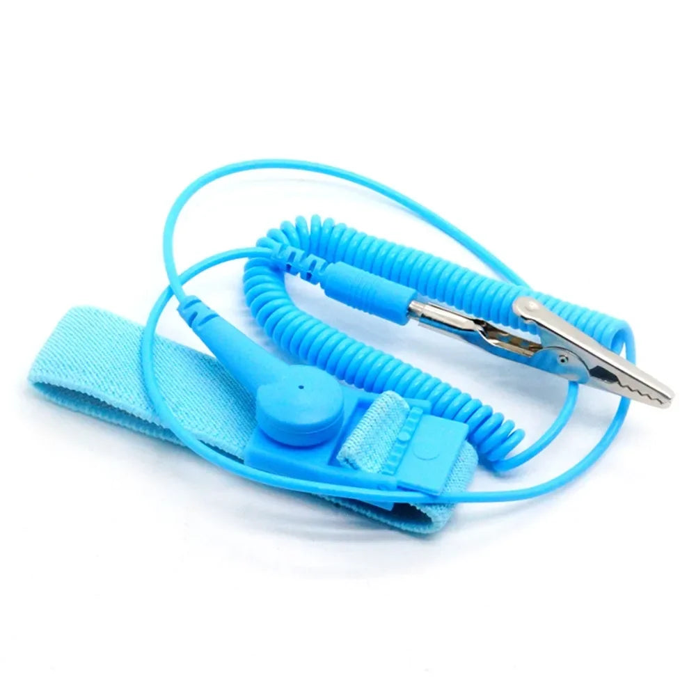 Pulsera Antiestática Inalámbrica Ajustable ESD con Correa Repuesto