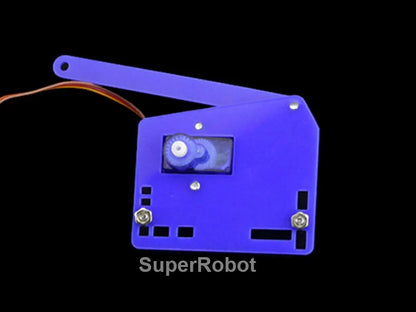 Kit Garra Brazo Robot Manipulador Mecánico Acrílico 4-DOF (Desarmado, para SG90/MG90S) Arduino STEAM