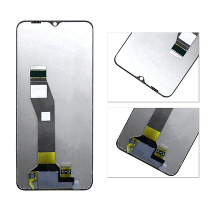 6.5" OEM LCD For Motorola Moto G13 G23 G53 G73 E13 XT2335-2 Display Touch Screen Digitizer Replacement With Frame